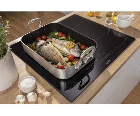 Gorenje Варочная поверхность индукционная, 60см, обьединение конфорок, черный