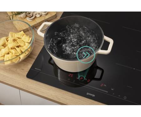 Gorenje Варочная поверхность индукционная, 60см, обьединение конфорок, черный