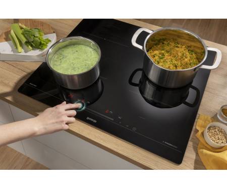 Gorenje Варочная поверхность индукционная, 60см, обьединение конфорок, черный