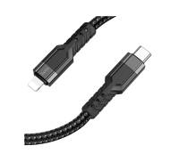 Кабель HOCO U110 Lightning charging data cable Black