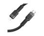 Кабель HOCO U110 Lightning charging data cable Black 1
