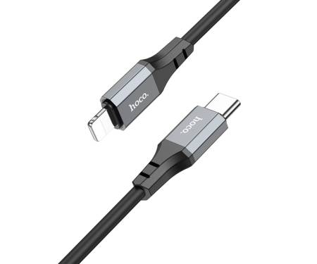 Кабель Hoco X92 Honest silicone charging data cable for Lightning 3M Black 2