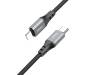 Кабель Hoco X92 Honest silicone charging data cable for Lightning 3M Black 2
