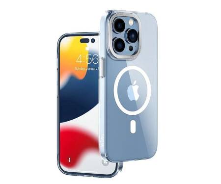 Чохол для Apple iPhone 14 Pro Max WiWU Ultra Thin Magnetic Crystal Series MCC-102 Transparent 1