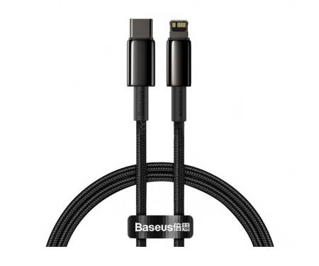 Кабель Baseus Tungsten Gold Fast Charging Data Cable Black 1m (CATLWJ-01) 1
