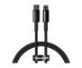 Кабель Baseus Tungsten Gold Fast Charging Data Cable Black 1m (CATLWJ-01) 1