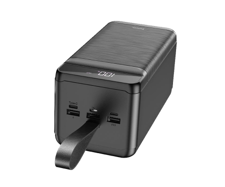 Power Bank Hoco DB31A 80000 mAh 3USB/Type-C/Lightning 2.1A Black 3