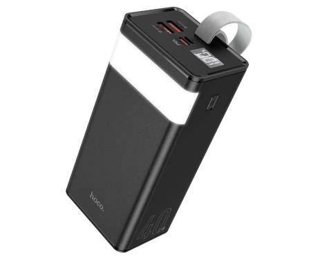 Power Bank Hoco Power bank J86 Powermaster 40000mAh QC3.0 PD22,5W Black 1