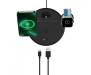 Беспроводное зарядное устройство Baseus Swan 3-in-1 Wireless Magnetic Charging Bracket 20W Black (WXTE000101) 5