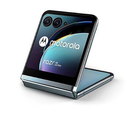 Смартфон Motorola Razr 40 Ultra 8/256GB Glacier Blue (PAX40048)