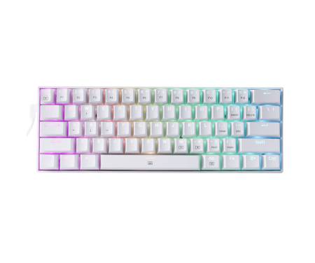 Клавиатура Redragon DragonBorn K630 RGB Red Switch 61 Keys White 1