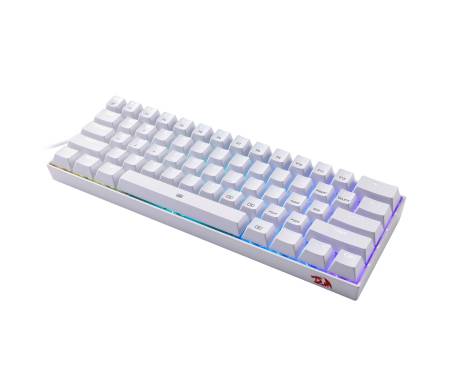 Клавиатура Redragon DragonBorn K630 RGB Red Switch 61 Keys White 2