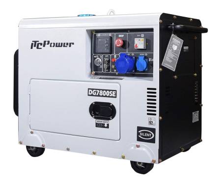 Дизельный генератор ITC Power DG7800SE