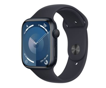 Apple Watch Series 9 GPS 45mm Midnight Aluminum Case with Sport Band 1