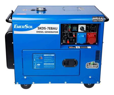 Генератор дизельный EnerSol SKDS-7EBAU