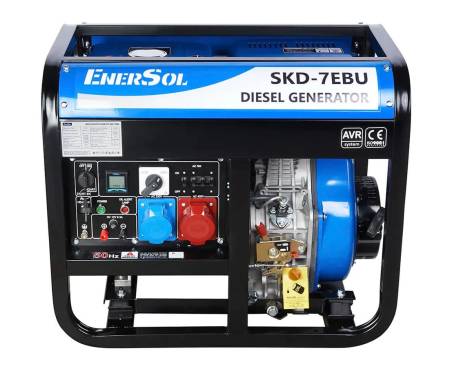 Генератор дизельний EnerSol SKD-7EBU
