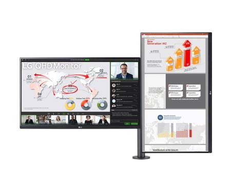 Монитор LG 27QP88DP-BS (27QP88DP-BS.AEU)