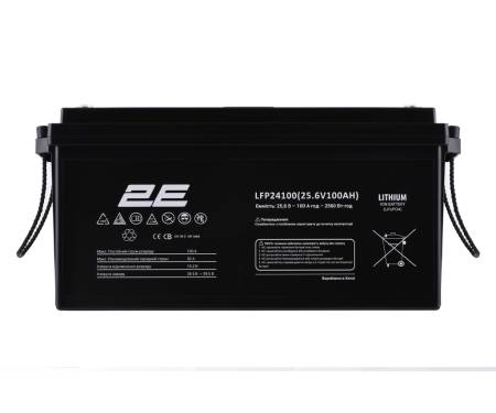 Аккумулятор для ИБП 2E LFP24100 24V/100Ah LCD 8S (2E-LFP24100-LCD)