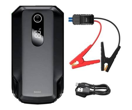 Автономное пусковое устройство (бустер) Baseus Super Energy Max Car Jump Starter 20000mAh Black (CGNL020001)