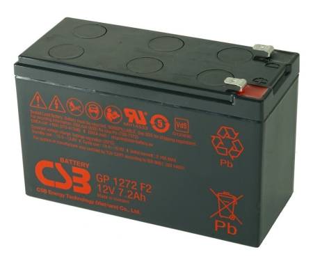 Акумулятор для ДБЖ CSB Battery 12V 7.2Ah (GP1272F2)