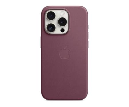 Чехол для Apple iPhone 15 Pro FineWoven Case with MagSafe - Mulberry (MT4L3)