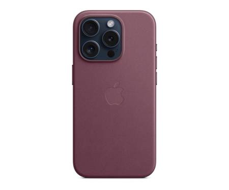 Чехол для Apple iPhone 15 Pro FineWoven Case with MagSafe - Mulberry (MT4L3)