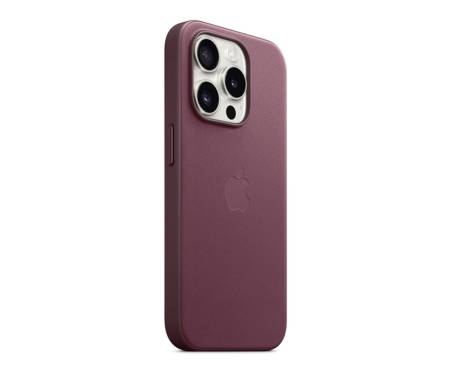 Чехол для Apple iPhone 15 Pro FineWoven Case with MagSafe - Mulberry (MT4L3)