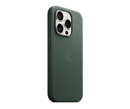 Чехол для Apple iPhone 15 Pro FineWoven Case with MagSafe - Evergreen (MT4U3)