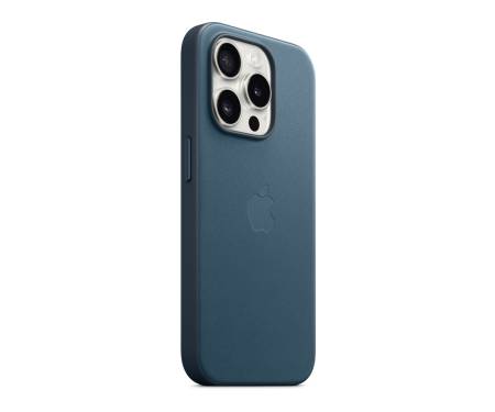 Чохол для Apple iPhone 15 Pro FineWoven Case with MagSafe - Pacific Blue (MT4Q3)