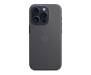 Чохол для Apple iPhone 15 Pro FineWoven Case with MagSafe - Black (MT4H3)