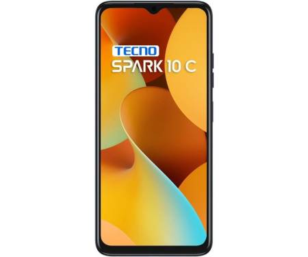 Смартфон Tecno Spark 10C (KI5m) 4/64GB Meta Black (4895180798214)