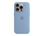 Чохол для Apple iPhone 15 Pro Silicon Case with MagSafe - Winter Blue (MT1L3)