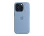 Чохол для Apple iPhone 15 Pro Silicon Case with MagSafe - Winter Blue (MT1L3)