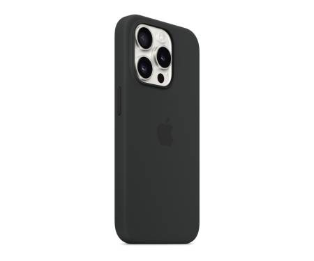 Чехол для Apple iPhone 15 Pro Silicon Case with MagSafe - Black (MT1A3)