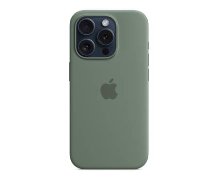 Чехол для Apple iPhone 15 Pro Max Silicon Case with MagSafe - Cypress (MT1X3)