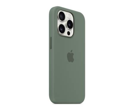 Чехол для Apple iPhone 15 Pro Max Silicon Case with MagSafe - Cypress (MT1X3)