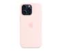 Чохол для Apple iPhone 15 Pro Max Silicon Case with MagSafe - Light Pink (MT1U3)