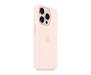 Чохол для Apple iPhone 15 Pro Max Silicon Case with MagSafe - Light Pink (MT1U3)