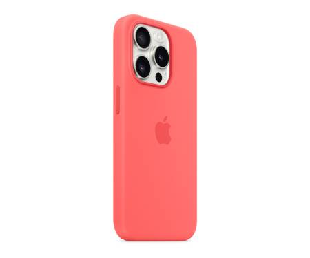 Чехол для Apple iPhone 15 Pro Silicon Case with MagSafe - Guava (MT1G3)