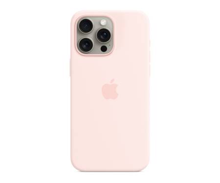 Чохол для Apple iPhone 15 Pro Silicon Case with MagSafe - Light Pink (MT1F3)