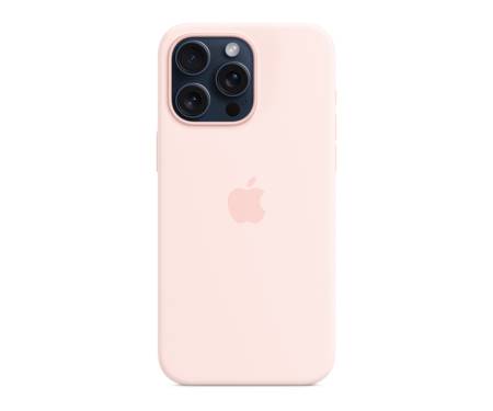 Чохол для Apple iPhone 15 Pro Silicon Case with MagSafe - Light Pink (MT1F3)