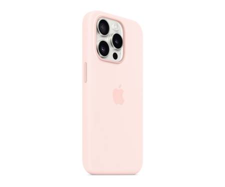 Чохол для Apple iPhone 15 Pro Silicon Case with MagSafe - Light Pink (MT1F3)