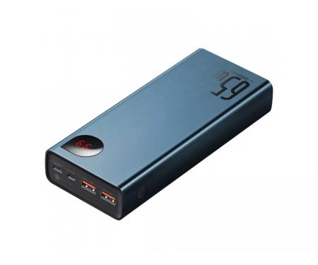 Power Bank Baseus Adaman Metal Digital Display Quick Charge Power Bank 65W 20000mAh Blue (PPIMDA-D03) 2