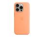 Чехол для Apple iPhone 15 Pro Max Silicon Case with MagSafe - Orange Sorbet (MT1W3)