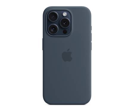 Чохол для Apple iPhone 15 Pro Max Silicon Case with MagSafe - Storm Blue (MT1P3)