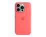 Чехол для Apple iPhone 15 Pro Max Silicon Case with MagSafe - Guava Сopy