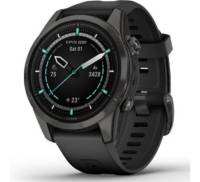 Смарт-часы Garmin Epix Pro Gen 2 Sapphire 42mm Carbon G. DLC Ti. with Black Band (010-02802-14/15)