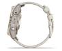 Смарт-часы Garmin Epix Pro Gen 2 Sapphire 42mm Soft Gold w. Cream H. Nylon Band (010-02802-20)