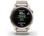Смарт-часы Garmin Epix Pro Gen 2 Sapphire 42mm Soft Gold w. Cream H. Nylon Band (010-02802-20)