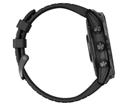 Смарт-годинник Garmin Epix Pro Gen 2 Sapphire 51mm Carbon G. DLC Tit. with Black Band (010-02804-00/01)